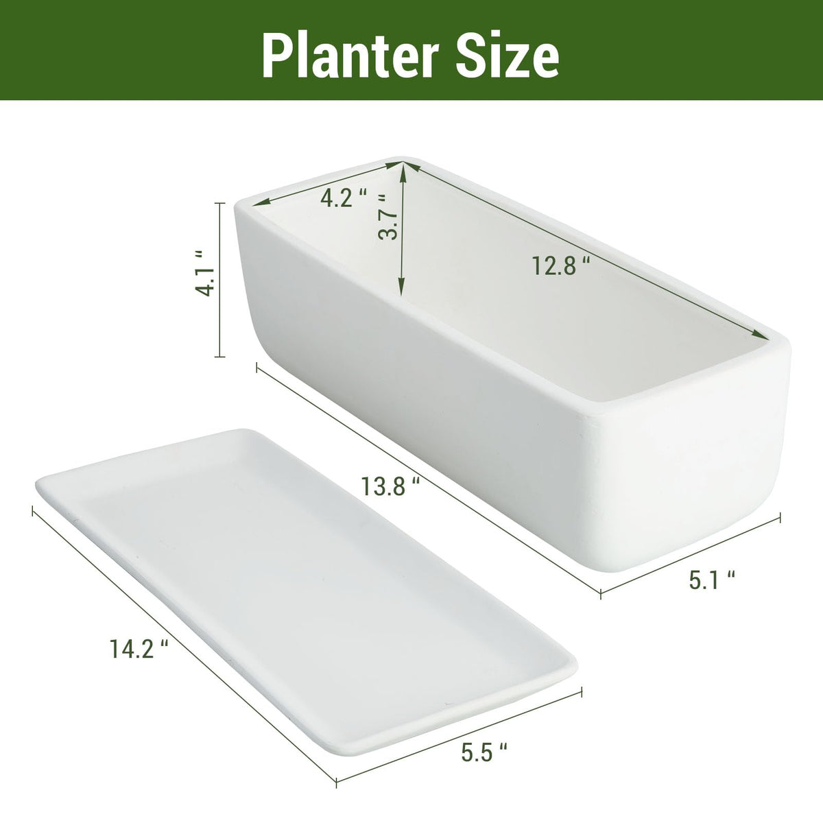 MyGift dimensions 13.5 W x 5 D x 4.5 H to help planning shelf space