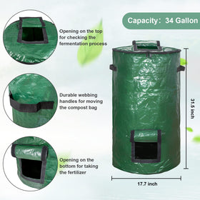 MyLifeUNIT durable webbing handles make transporting a full bag simple.
