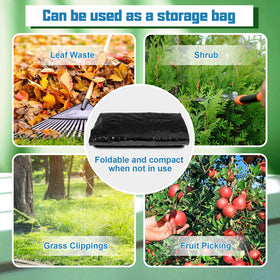 MyLifeUNIT compost bin keeps yard waste organized for gardening tasks.