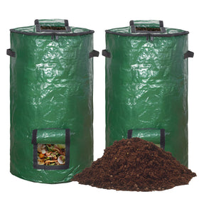 MyLifeUNIT compost bin outdoor 34-gallon capacity for garden and kitchen waste.