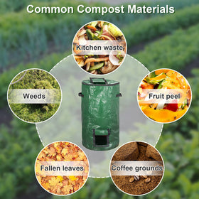 MyLifeUNIT water-resistant and tear-resistant bag handles year-round yard waste.