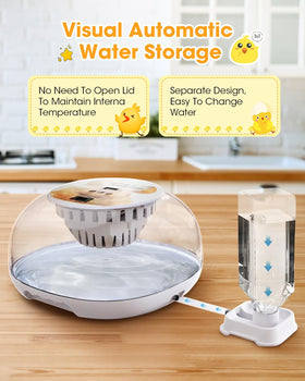 MYMULIKE automatic egg turner evenly rotates eggs during incubation