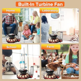 MYMULIKE detachable-easy-clean-design simplifies cleaning after incubation.