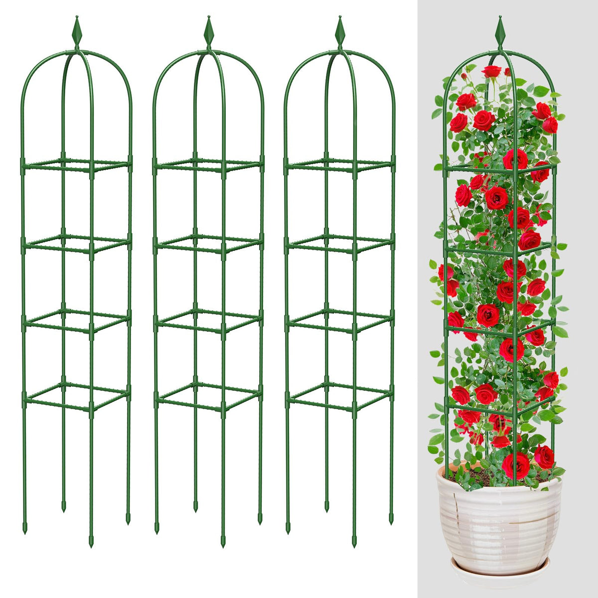MYMULIKE easy setup saves time during garden projects.