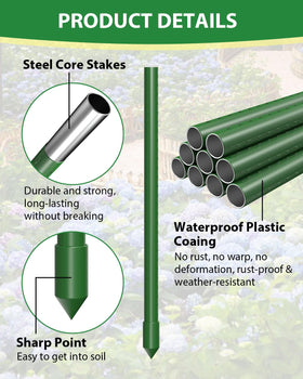 MYMULIKE non-slip surface helps climbing vines grip the structure.