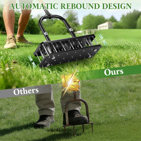 Myrvok aerator dust-proof bottom reducing debris during use.