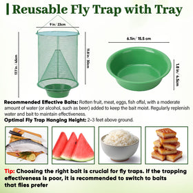 Mysora bait tray PP plastic detail illustrating removable tray for simple cleaning benefit