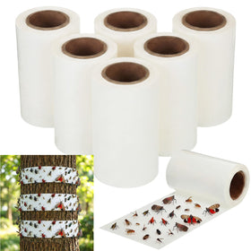 Mysora front packaging showing six 30 ft rolls and easy outdoor pest protection