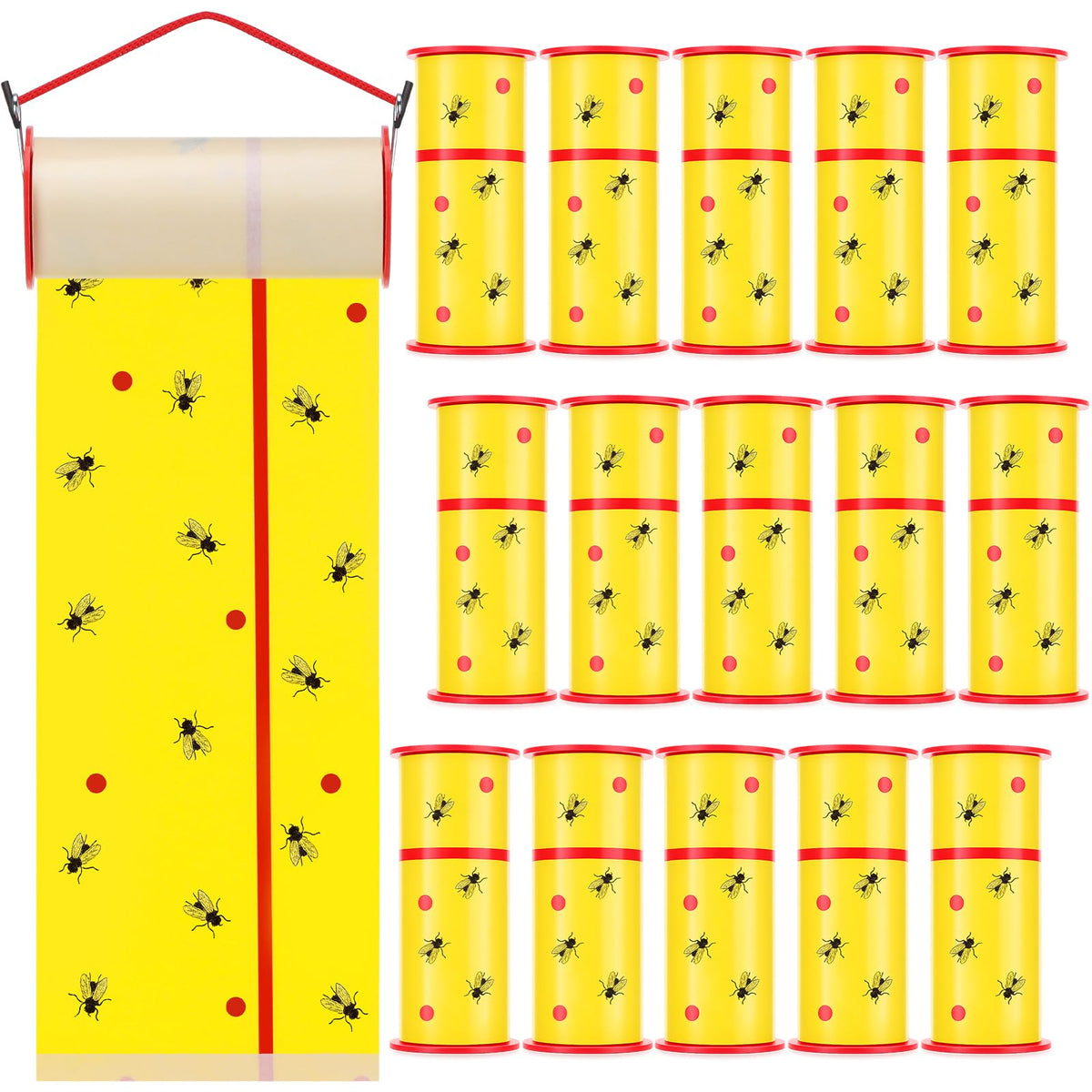 Mysora front packaging showing 15 rolls and fluorescent yellow benefit