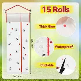 Mysora roll detail close-up highlighting long continuous sticky surface