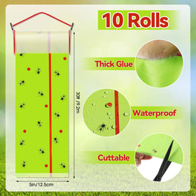 Mysora long roll unwound to display 30 ft length and wide trapping surface