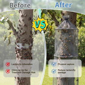 Mysora trap being emptied and cleaned showing easy maintenance benefit