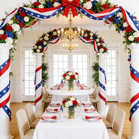 Mythcloud 2x20 ft bunting covers large spaces with festive coverage.