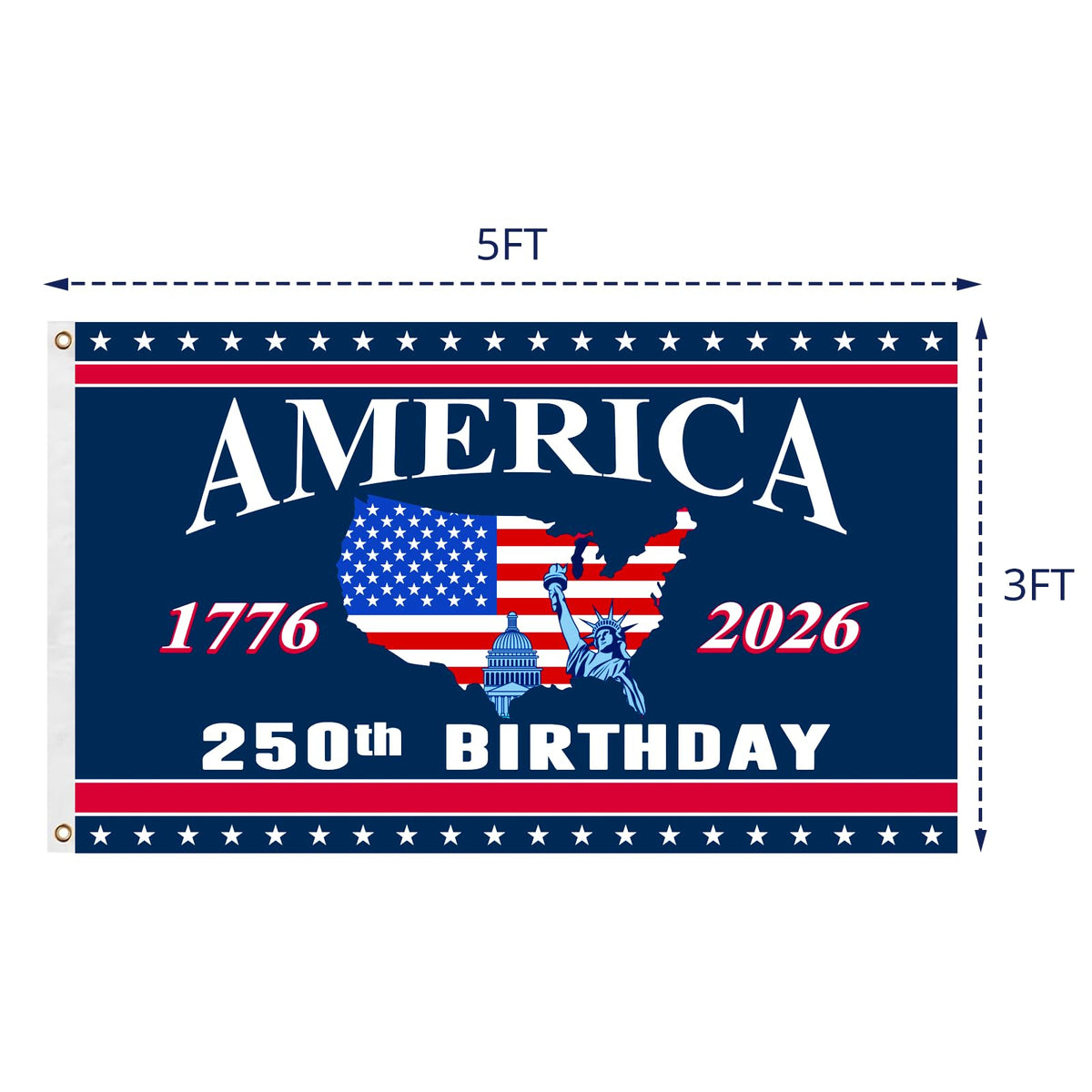 Mythcloud flag suitable for indoor or outdoor display on various surfaces