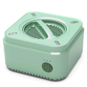 Mythero mosquito repeller indoors-outdoors unit offering versatile scent-based protection for quiet evenings.