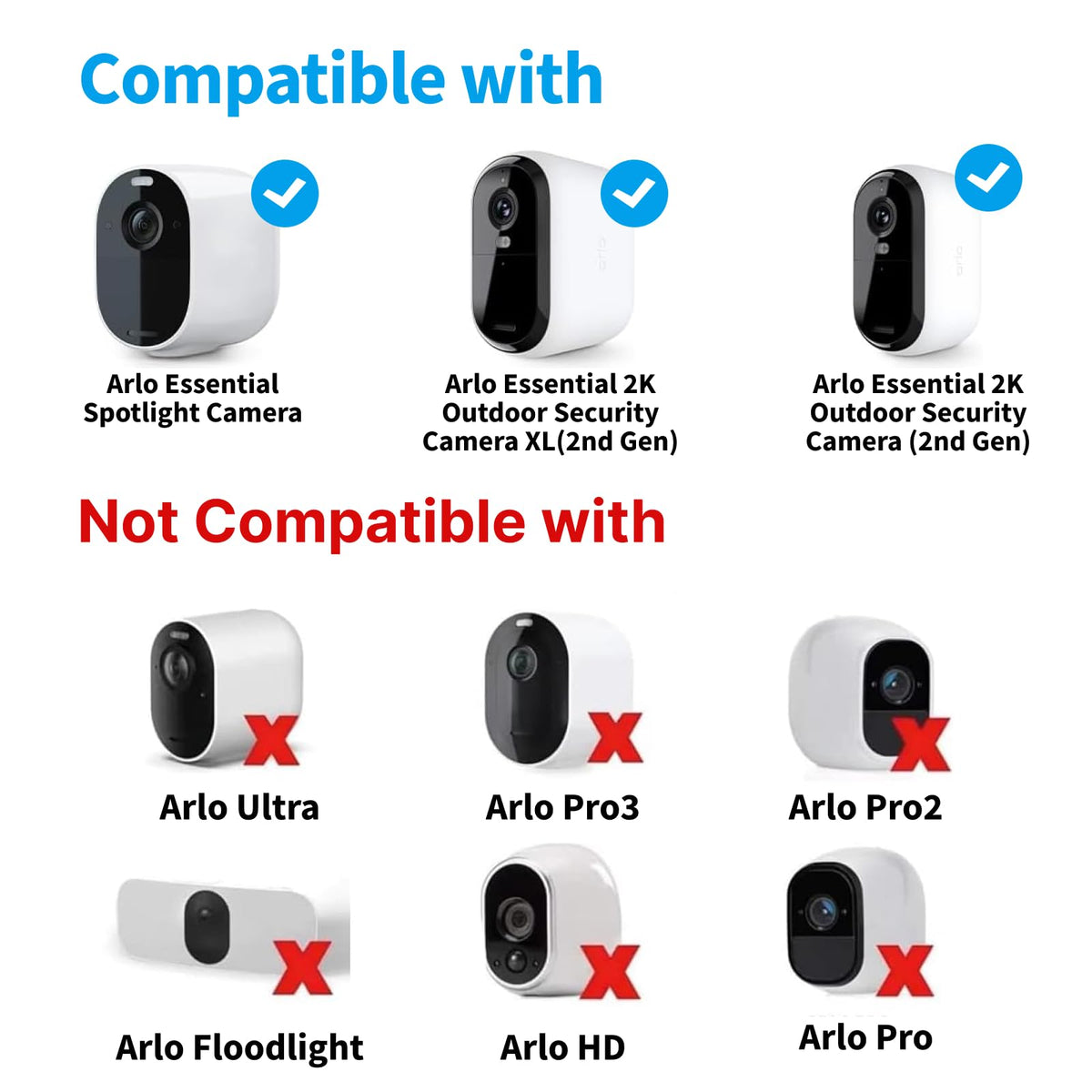 Mytions solar panel charger for Arlo XL Spotlight ensures continuous power.