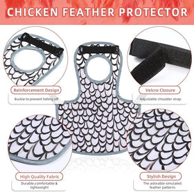 MYWSN chicken saddle easy to use with secure straps