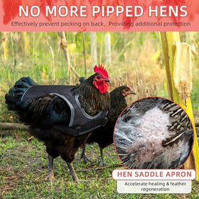 MYWSN chicken saddles durable material for long-term use