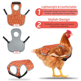 MYWSN saddle features a stylish design for hens.