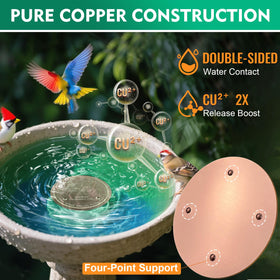 Mzesssmy copper disc with 0-6mm thickness shown for durable outdoor use