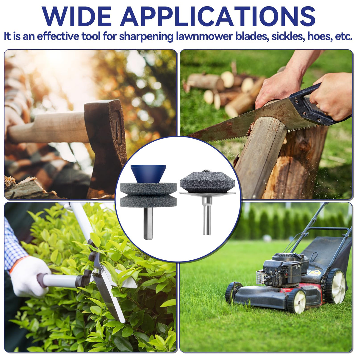 Mzmaxy compact 4-pack in use for blade maintenance