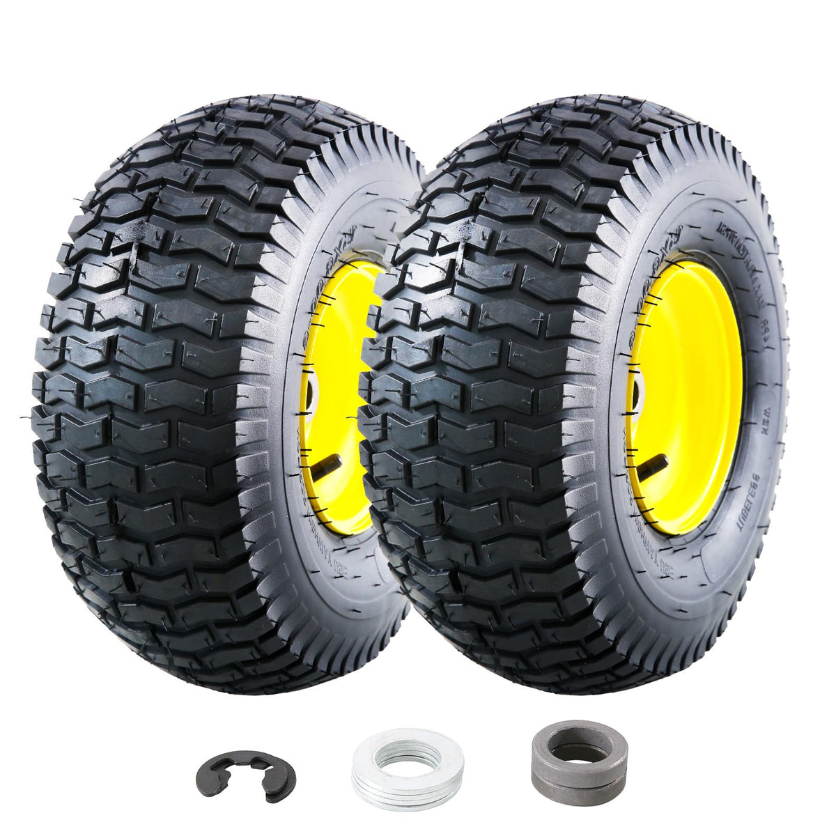 MZREXN front 15x6-00-6 lawn mower tire with durable tread
