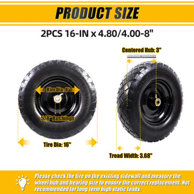 MZREXN universal solid wheel assembly for smooth rolling on carts.