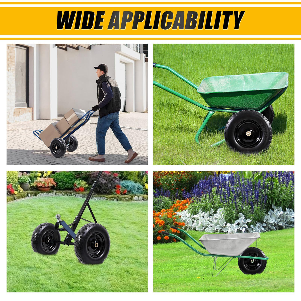 MZREXN yard cart use for hand trucks and garden trailers.