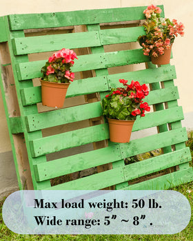 NACETURE wall-mounted clip adds modern texture to indoor or outdoor spaces.