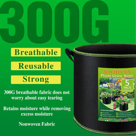 NACHLYNN reinforced side handles for safe, easy bag movement.