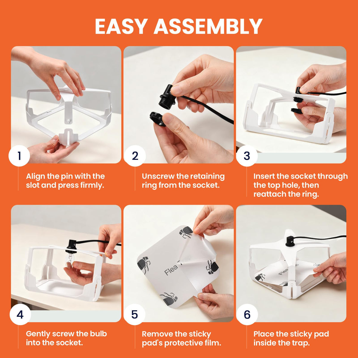Nacoman 6-foot cord allows flexible placement in rooms