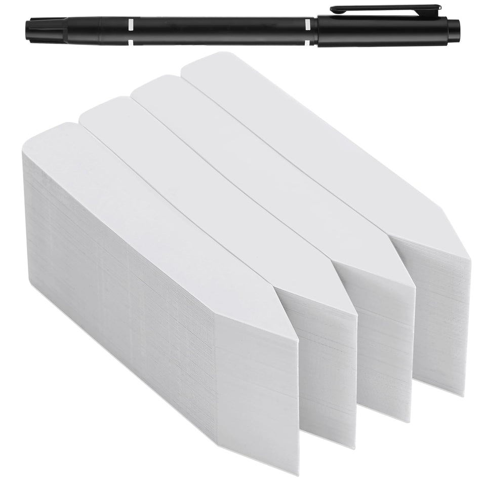 NadaKin 500-pack plant labels for organized garden labeling and planning.
