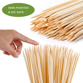 NadaKin heavy-duty 4mm sticks ready for loaded skewers