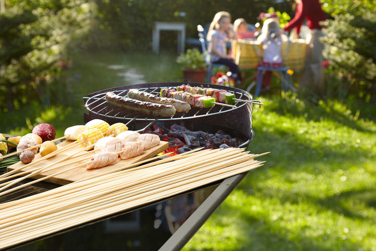 NadaKin kids safe sticks designed for family-friendly campfire cooking and fun
