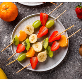 NadaKin mini burger skewers support individual servings and tidy plating for gatherings.