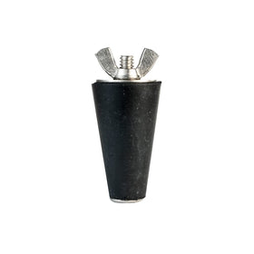 NaFurAhi tapered rubber expansion plug for pool and spa; prevents leaks in cold weather.