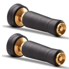 Nakcase brass hose nozzle with adjustable spray pattern for precise watering.