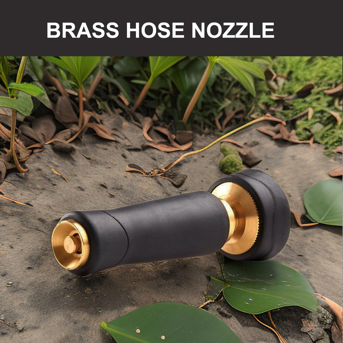 Nakcase nozzle fits standard 3/4-inch hoses for easy compatibility.