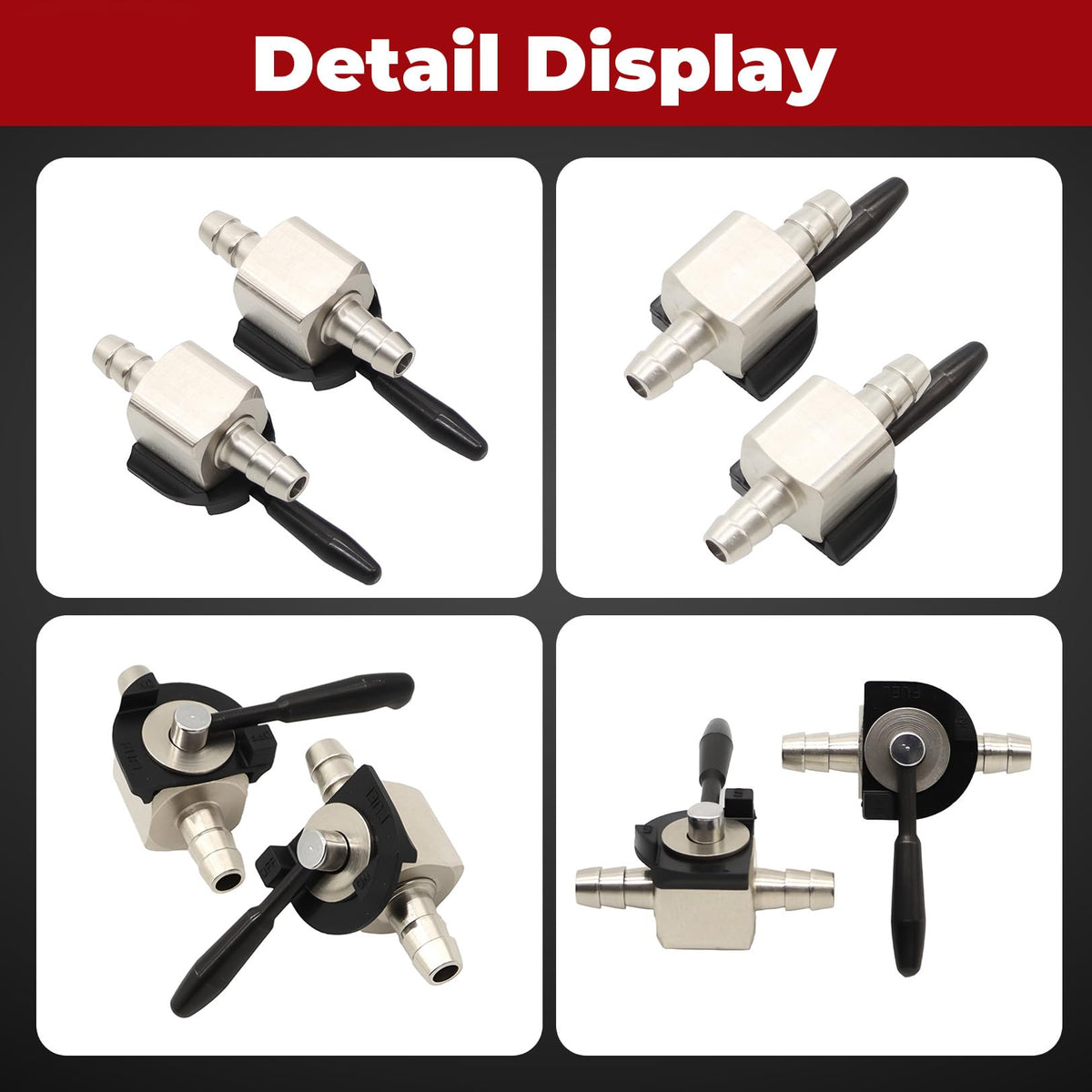 Nakkaa valve with steel body and joints for reliable performance.