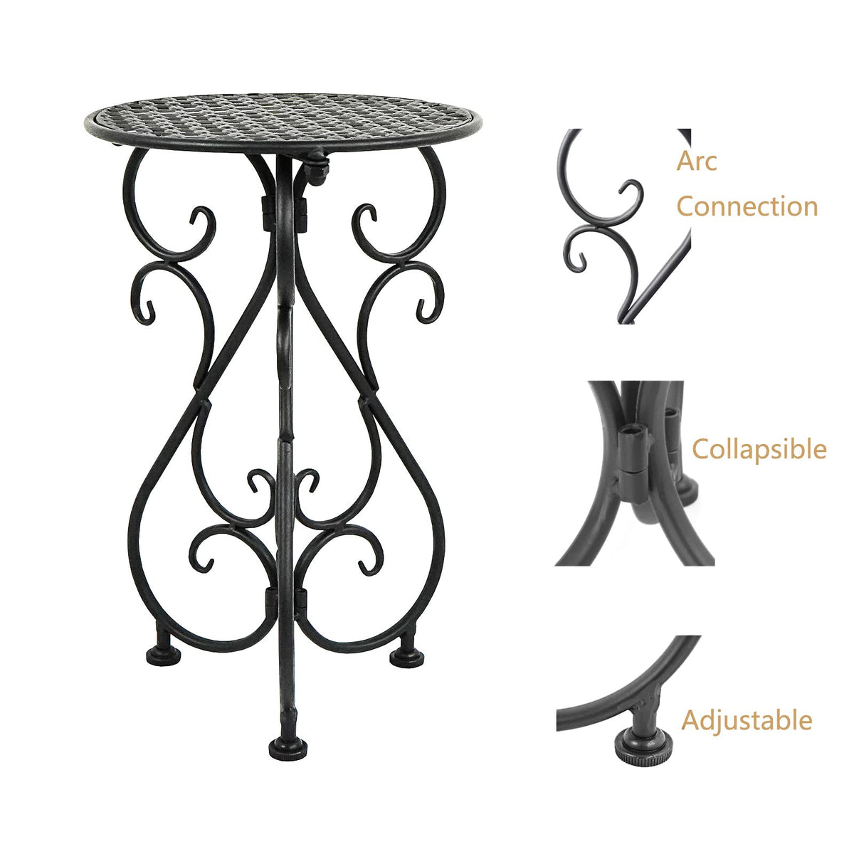 NAKUPE easy-assembly stand folds out quickly without tools