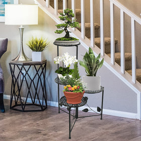 NAKUPE folding plant stand design enables easy storage