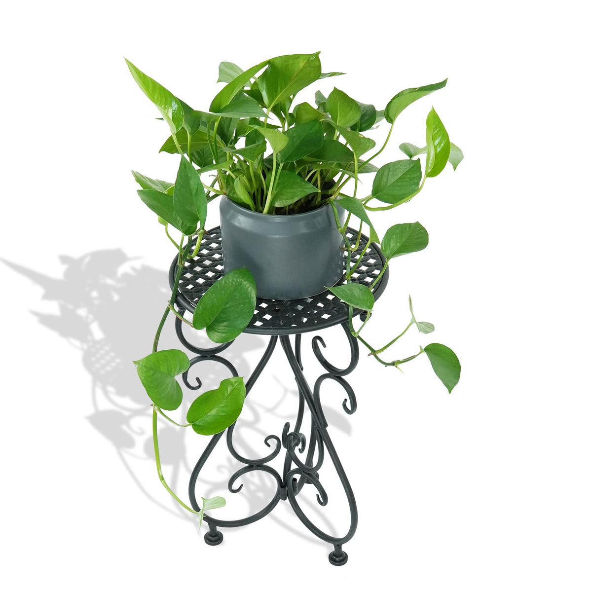 NAKUPE plant stand 3-leg stability supports heavier pots securely