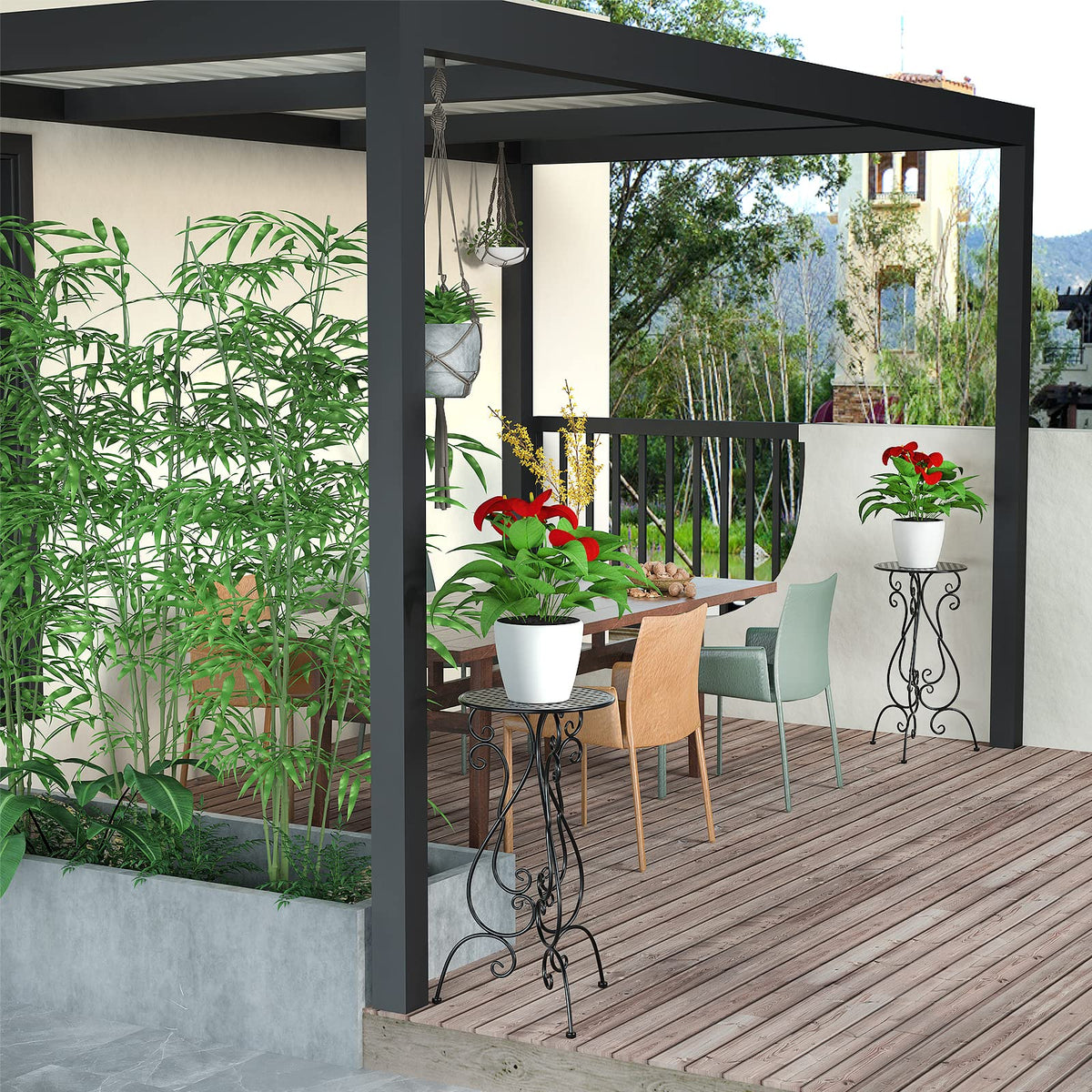 NAKUPE 2-pack set helps create coordinated plant displays.