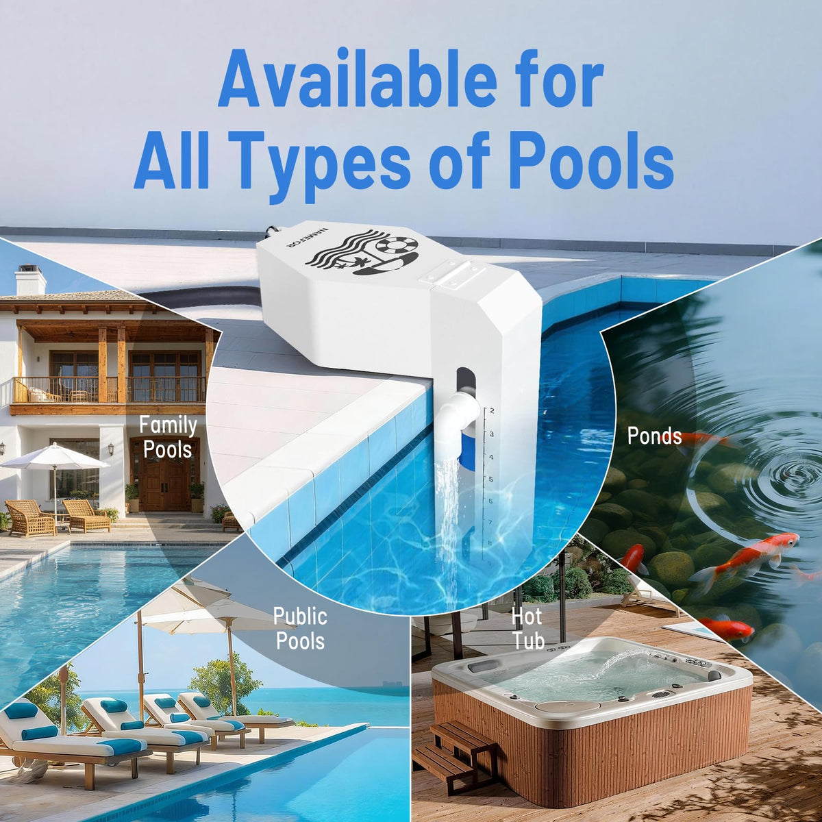 NAMEFOR Auto Fill in action demonstrates effortless setup and reliable water level maintenance