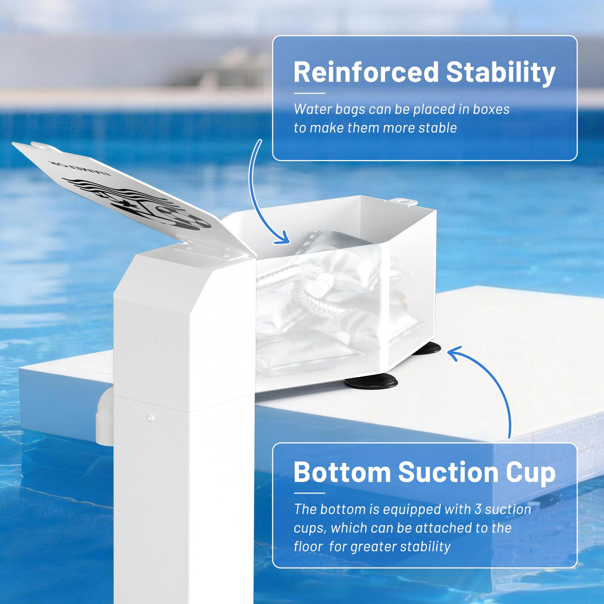 NAMEFOR Filler suits inground and above-ground pools for versatile outdoor use