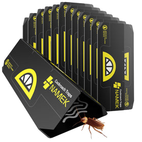 NAMEK 20-pack indoor adhesive traps for cockroaches capture pests safely and effectively.