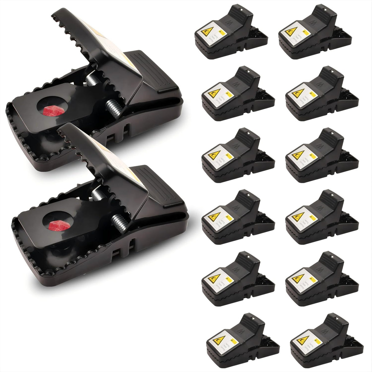 NAMEK rat trap 12-pack for reliable indoor and outdoor control.