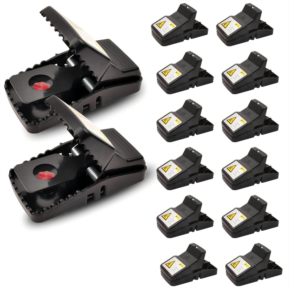 NAMEK rat trap 12-pack for reliable indoor and outdoor control.