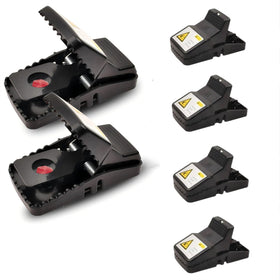 NAMEK Rat Trap 6-Pack packaging showcases a durable, reusable rodent control solution for homes.