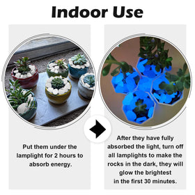 NamtsO decorative stones suit indoor and outdoor decor